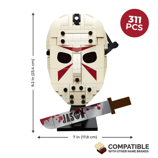 Brickcraft Friday The 13TH Jason's Mask Building Brick