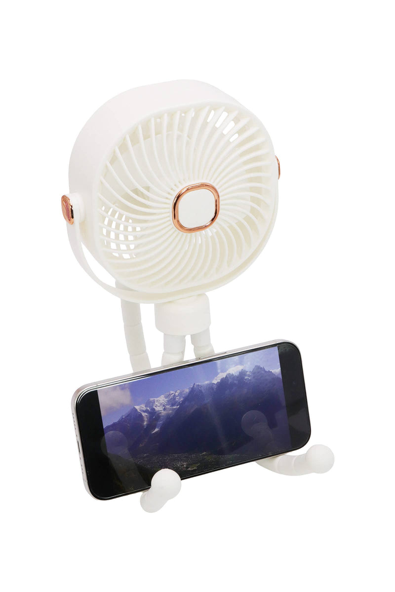 Load image into Gallery viewer, Matte Pastel - Led Flexible Leg 1pc Electric Fan
