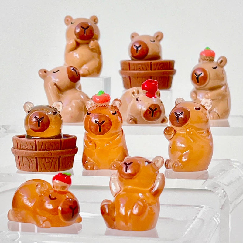Load image into Gallery viewer, BC mini Capybara - 1pc Miniature Figurines
