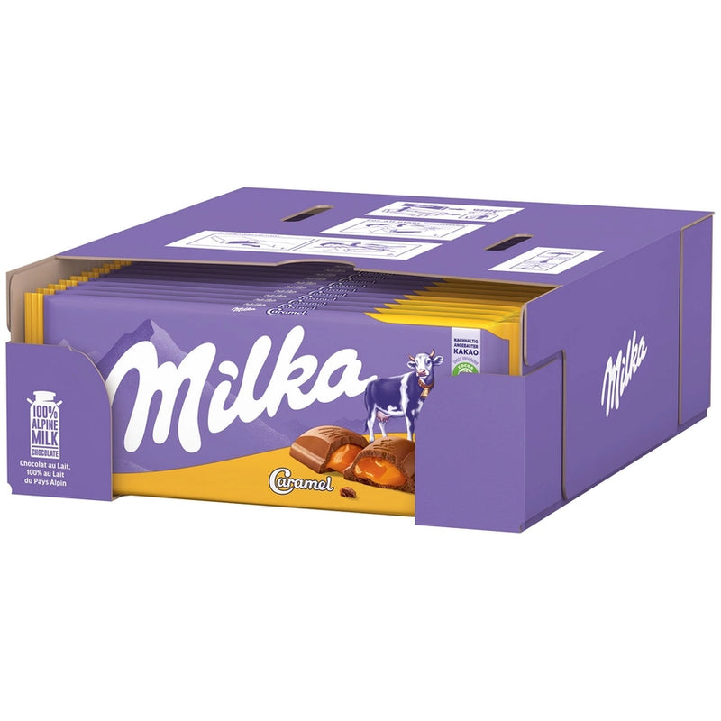 Cargue la imagen en el visor de la galería, Milka Chocolate 100g (European) 1pc Chocolate Bar
