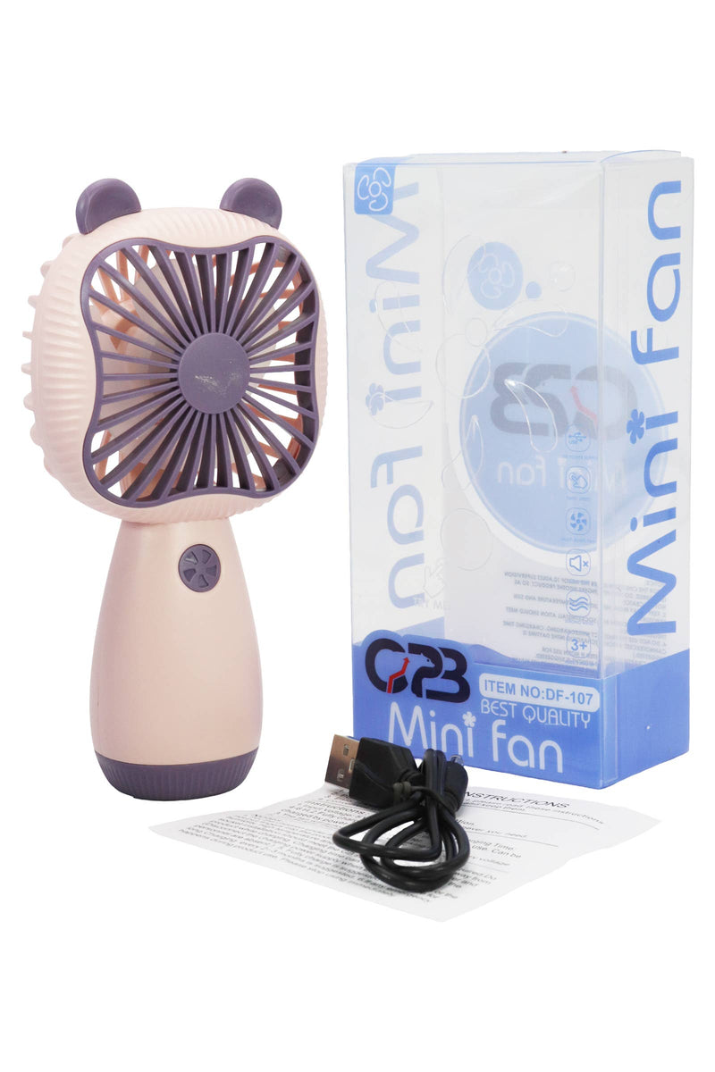 Load image into Gallery viewer, Square Bear - Handheld 1pc Electric Fan
