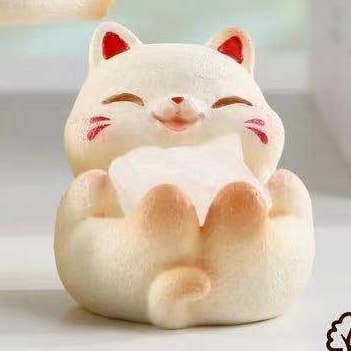 BCmini Maneki Lucky Cat Crystal Blind Box