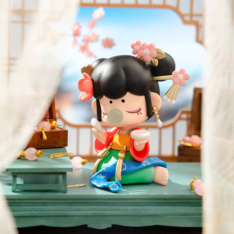 Chargez l&#39;image dans la visionneuse de la galerie, Robotime Rolife Nanci - Series Blooming Girl Collections 1 Pcs Blind Box Figure
