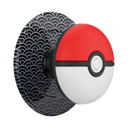 PopSockets Pokemon - Puffy Poké Ball Seigaiha Phone Grip MagSafe
