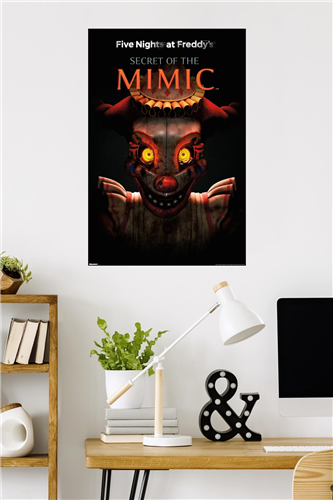 Chargez l&#39;image dans la visionneuse de la galerie, Trends International Five Nights at Freddy&#39;s Movie - Secret of the Mimic (2025) Cover Wall Poster
