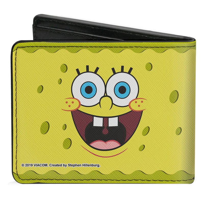 Load image into Gallery viewer, Nickelodeon SpongeBob Expressions Bi-fold Men&#39;s Wallet
