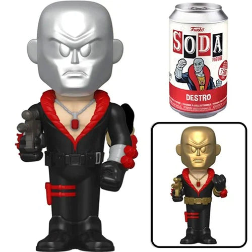 Cargue la imagen en el visor de la galería, ¡Soda Funko! Figura de vinilo GI Joe Destro con Chase
