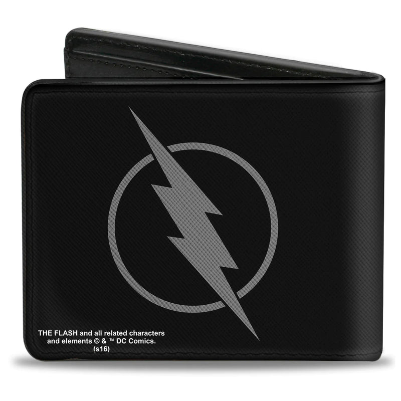 Chargez l&#39;image dans la visionneuse de la galerie, DC Comics: Reverse Flash Logo Bi-fold Men&#39;s Wallet
