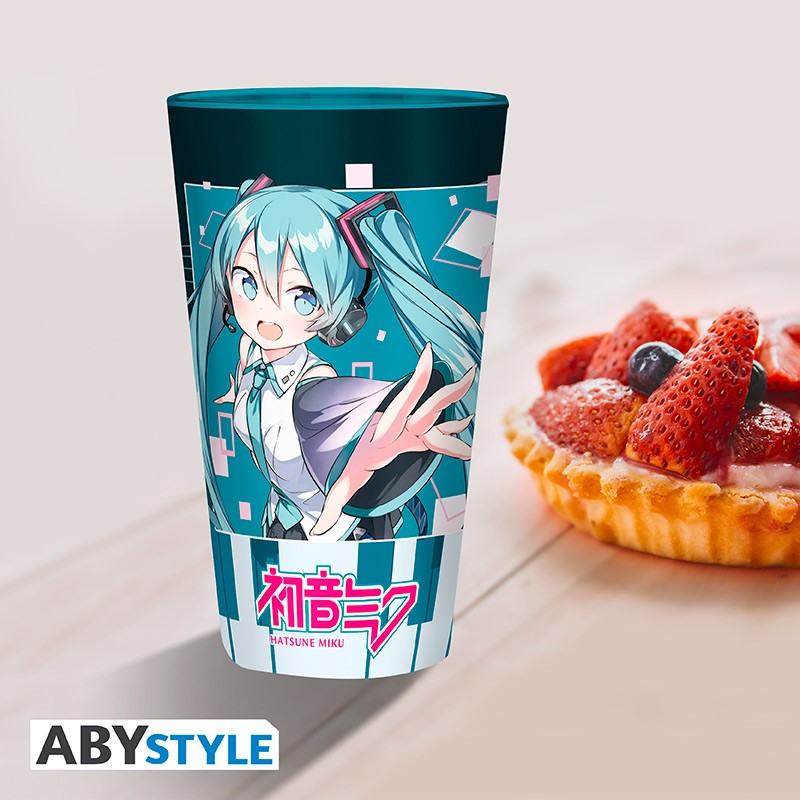 Load image into Gallery viewer, Hatsune Miku - Musical City Large Glass
