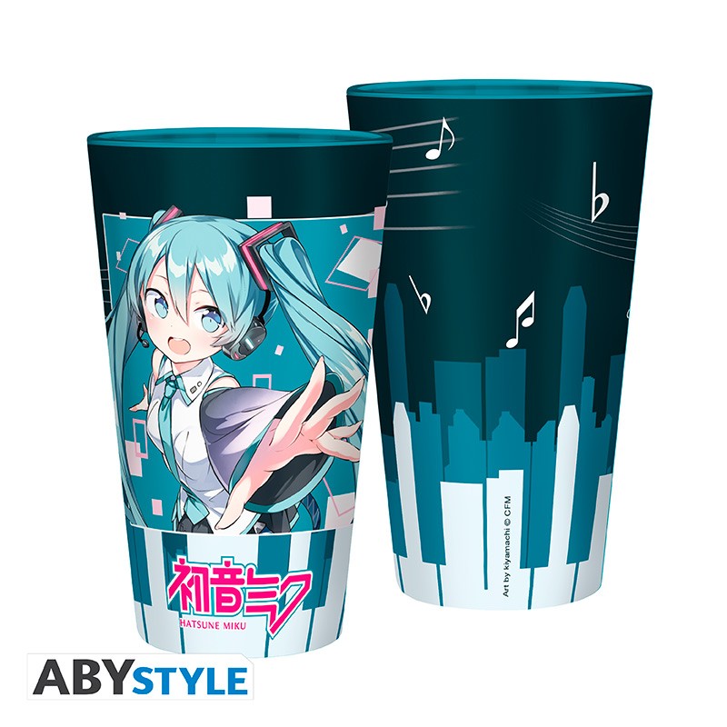 Load image into Gallery viewer, Hatsune Miku - Musical City Large Glass
