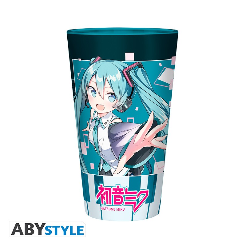 Load image into Gallery viewer, Hatsune Miku - Musical City Large Glass
