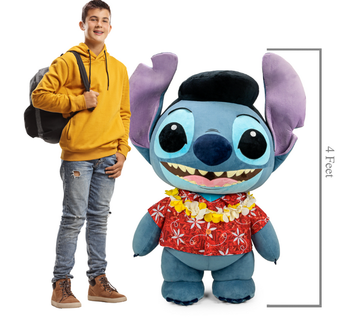 Lilo & Stitch - Stitch Elvis Blue Hawaiian Life-Size 4-Foot Plush