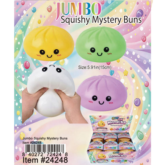 Squishy Dumpling Buns - Mystery 1Pc Sensory Fidget Toy