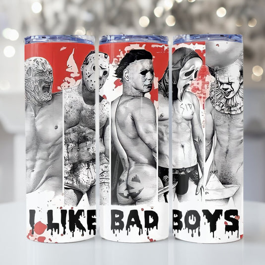 I Like Bad Boys Tumbler