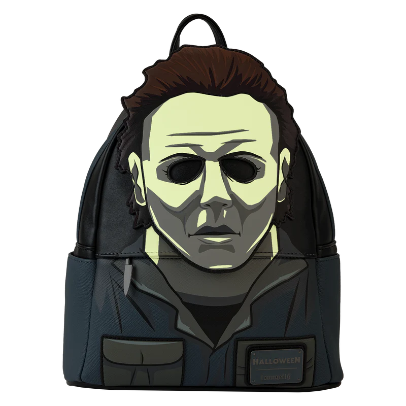 Load image into Gallery viewer, Halloween - Michael Myers Cosplay Mini Backpack
