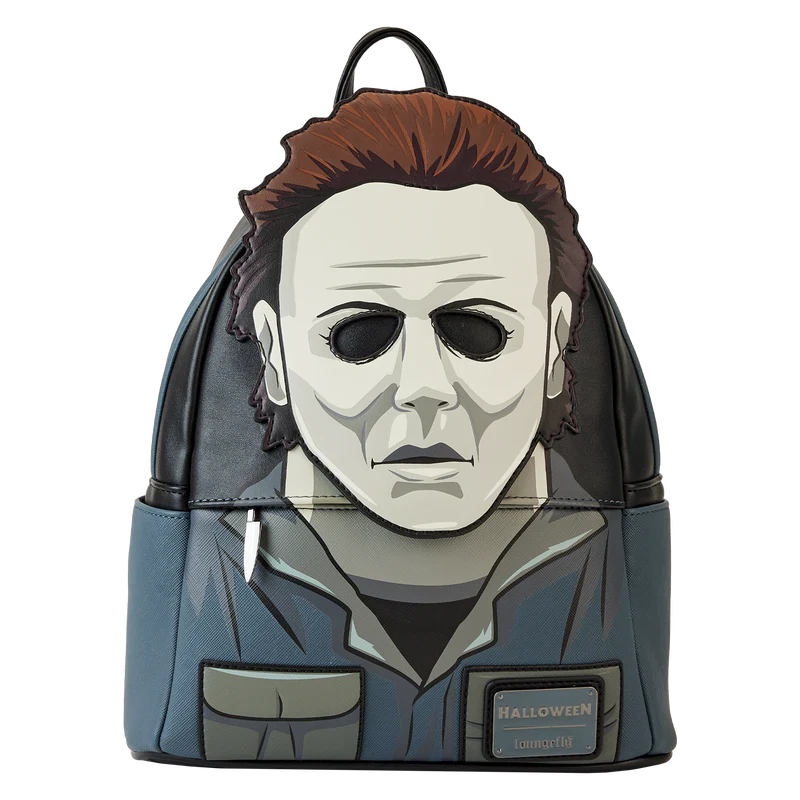 Load image into Gallery viewer, Halloween - Michael Myers Cosplay Mini Backpack
