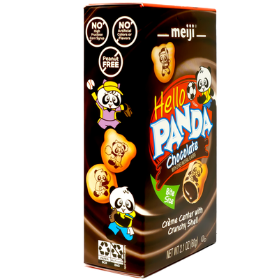 Meiji - Galletas Hello Panda Rellenas de Crema de Chocolate