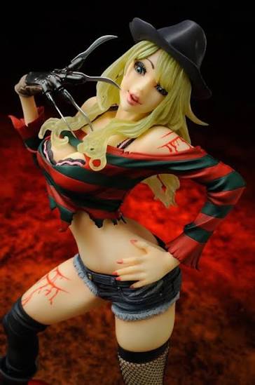 Load image into Gallery viewer, Kotobukiya Freddy vs Jason Freddy Krueger BISHOUJO Statue 2nd Edition
