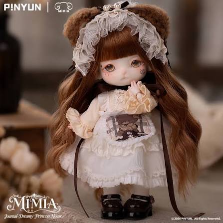 Load image into Gallery viewer, Kika Goods Mimia Journal Dreamy Princess House Series Action 1 Figure MJD Blind Box
