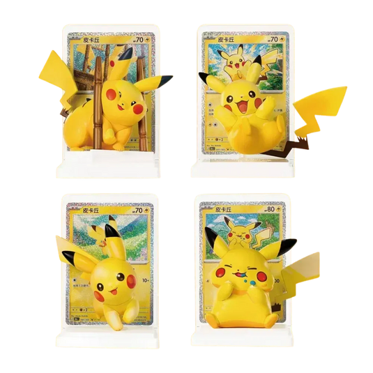 Pepper Joy Pokémon: Dream Painting 30th Celebration Pikachu 1 Single Figurine Blind Box