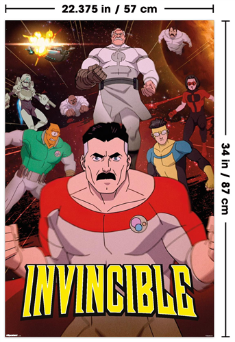 Trends International Invincible: Season 4 405 One Sheet Wall Poster