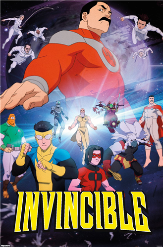 Trends International Invincible: Season 4 407 One Sheet Wall Poster