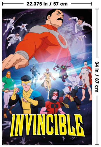 Cargue la imagen en el visor de la galería, Trends International Invincible: Season 4 407 One Sheet Wall Poster
