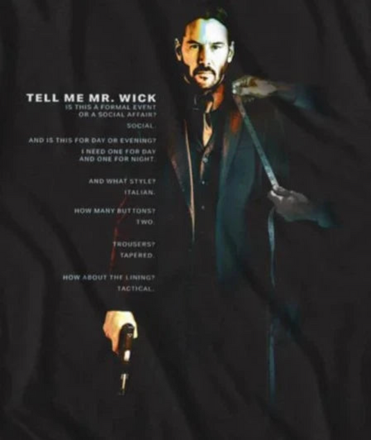 John Wick - Dime camiseta negra