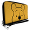 Disney Winnie The Pooh Eyes Close-Up Women's PU Zip Around Wallet