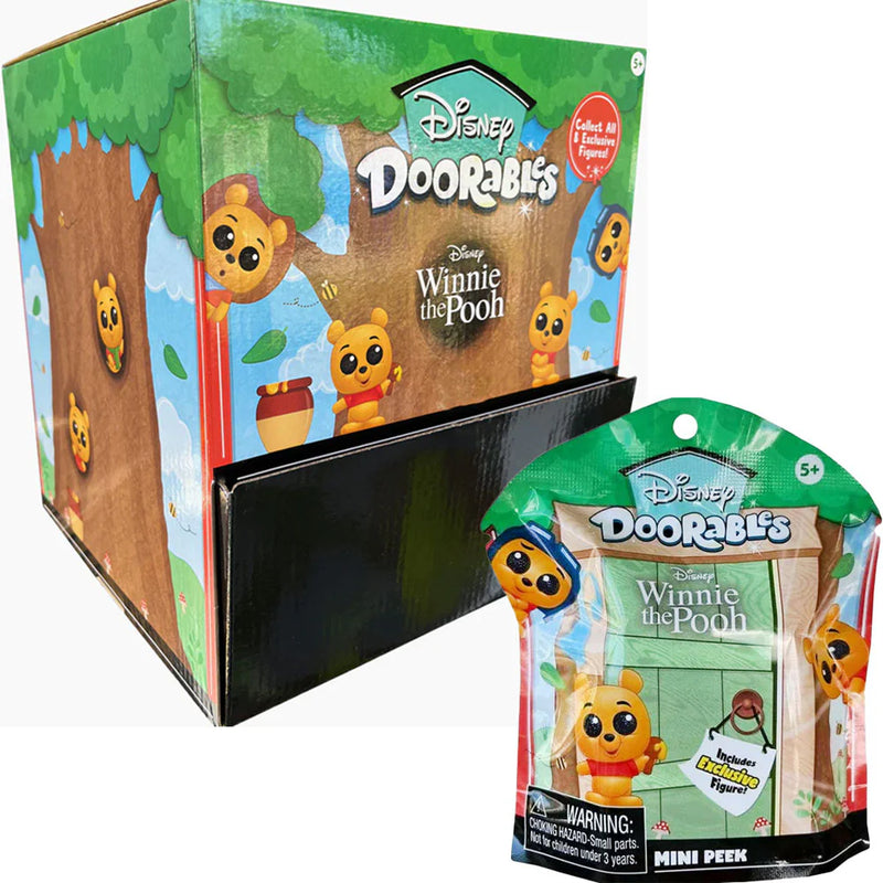 Load image into Gallery viewer, U.C.C. Distributing Disney Doorables Flocked Winnie The Pooh Series Blind Bag
