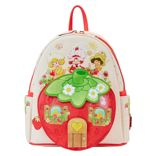 Loungefly Strawberry Shortcake: Strawberry House Mini Backpack