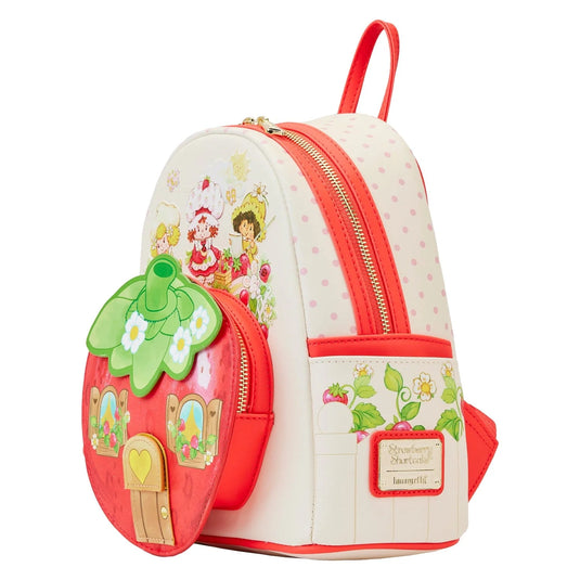 Loungefly Strawberry Shortcake: Strawberry House Mini Backpack