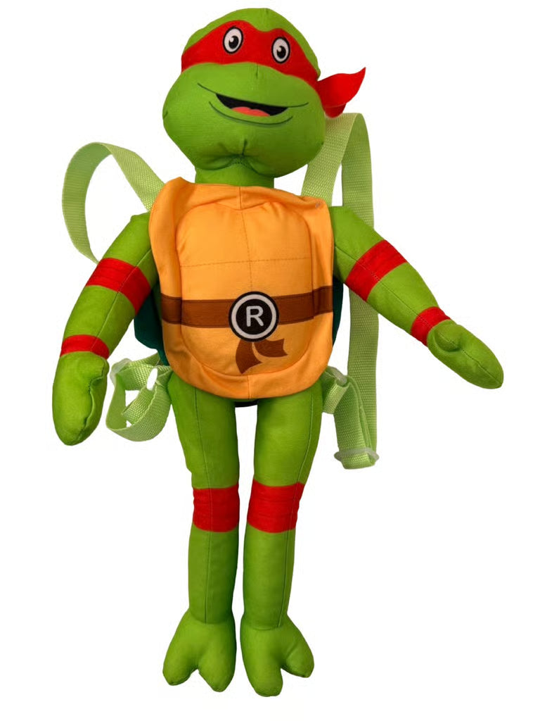 Cargue la imagen en el visor de la galería, Teenage Mutant Ninja Turtles - Characters 19" Plush Backpack
