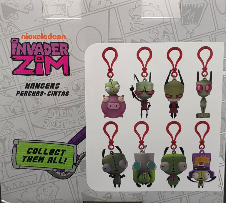 Load image into Gallery viewer, Invader Zim - Exclusive Flocked 1pc Hangers Blind Bag
