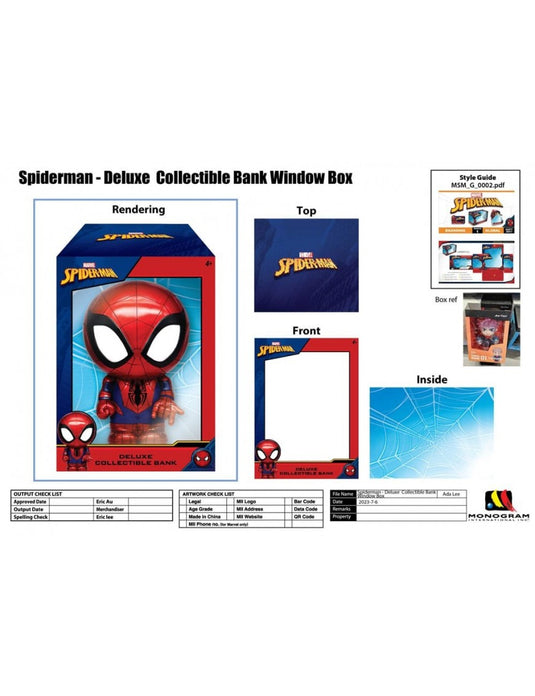 Hucha de PVC Spider-Man Jumbo 18,5