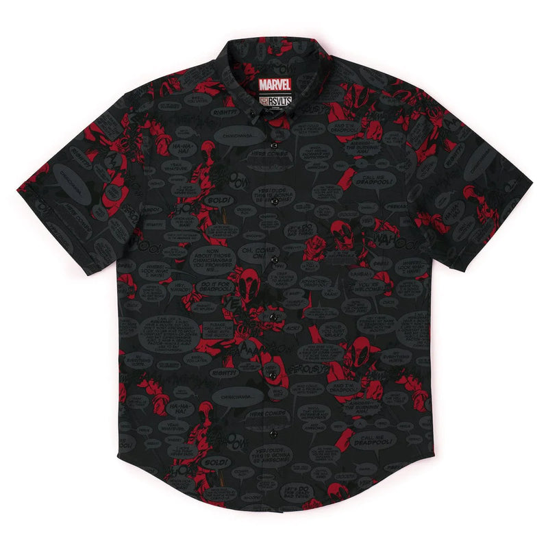 Cargue la imagen en el visor de la galería, Marvel Deadpool &quot;Merc with a Mouth&quot; – KUNUFLEX Short Sleeve Shirt
