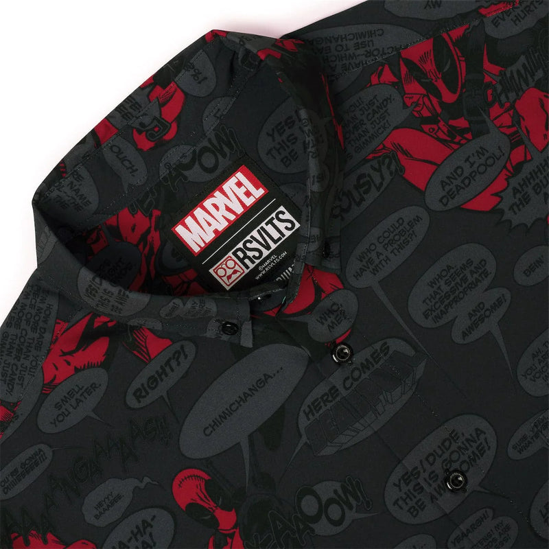 Cargue la imagen en el visor de la galería, Marvel Deadpool &quot;Merc with a Mouth&quot; – KUNUFLEX Short Sleeve Shirt
