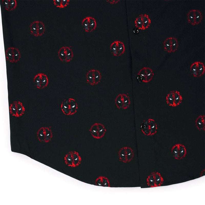 Cargue la imagen en el visor de la galería, Marvel Deadpool &quot;The Anti-Hero&quot; – KUNUFLEX Short Sleeve Shirt
