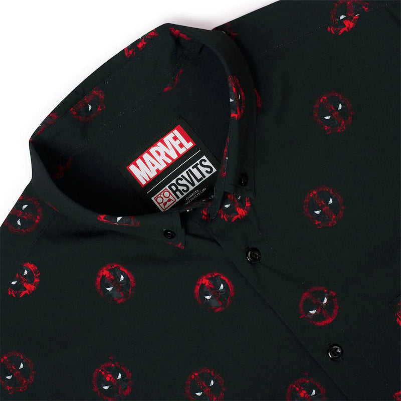 Cargue la imagen en el visor de la galería, Marvel Deadpool &quot;The Anti-Hero&quot; – KUNUFLEX Short Sleeve Shirt
