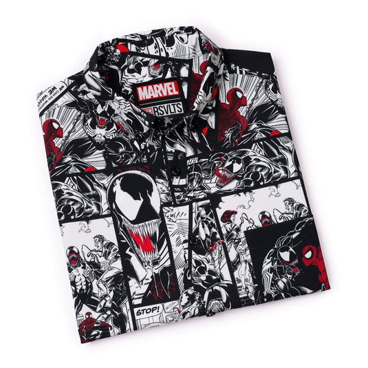 Marvel 85th Anniversary: "Spider vs. Symbiote" Kunuflex Short Sleeve Shirt