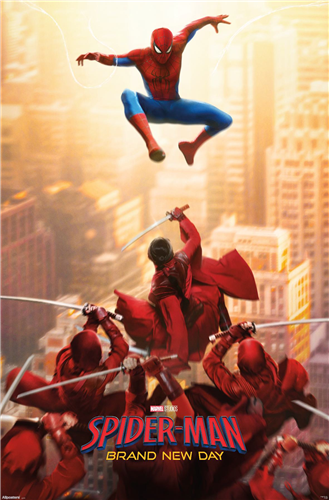 Trends International Marvel Comics: Spider-Man - Brand New Day Hand One Sheet Wall Poster