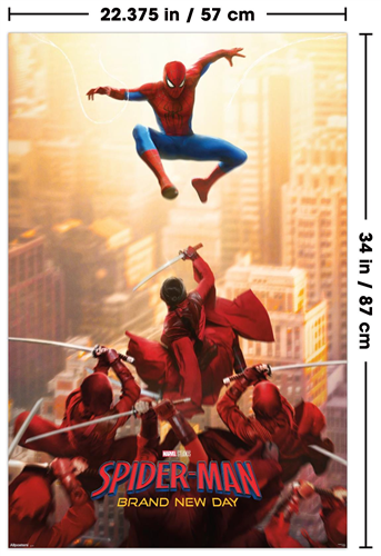 Load image into Gallery viewer, Trends International Marvel Comics: Spider-Man - Brand New Day Hand One Sheet Wall Poster
