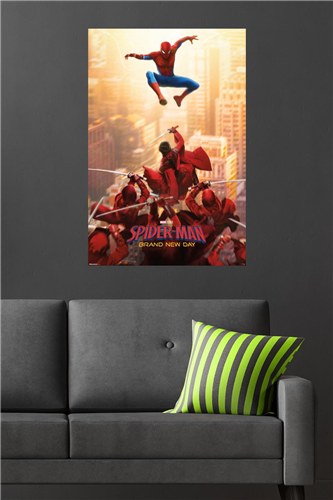 Trends International Marvel Comics: Spider-Man - Brand New Day Hand One Sheet Wall Poster