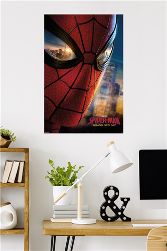 Cargue la imagen en el visor de la galería, Trends International Marvel Comics: Spider-Man - Brand New Day Mask One Sheet Wall Poster
