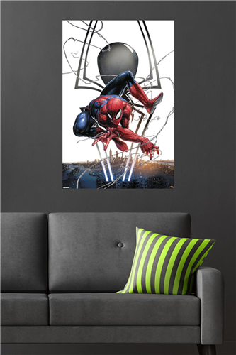 Trends International Marvel Comics: Spider-Man - Peter Parker (Comic) - City Logo Wall Poster