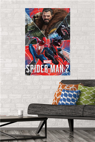Chargez l&#39;image dans la visionneuse de la galerie, Trends International Marvel Comics: Spider-Man 2 Group Wall Poster
