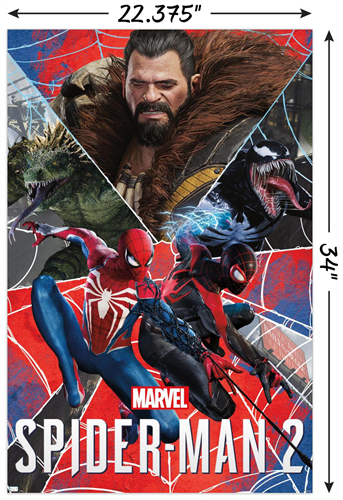 Trends International Marvel Comics: Spider-Man 2 Group Wall Poster