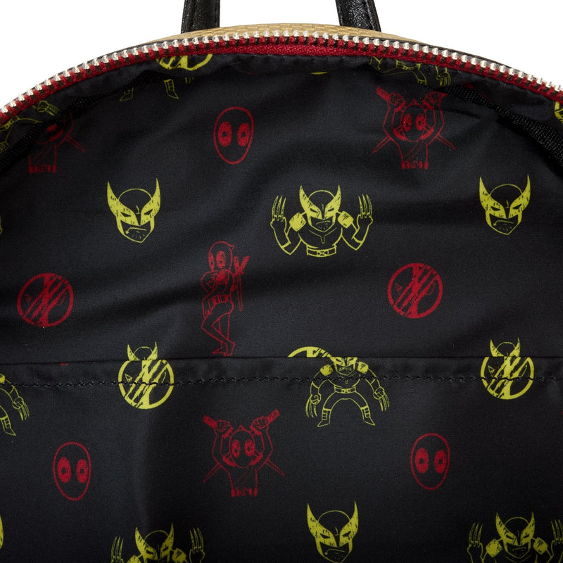 Load image into Gallery viewer, Loungefly Marvel Deadpool 3 - Deadpool &amp; Wolverine Mini Backpack
