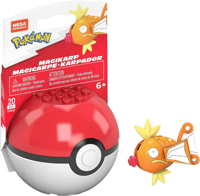 Cargue la imagen en el visor de la galería, Pokemon - Pokeball Mega Construx Evergreen Legos Figure
