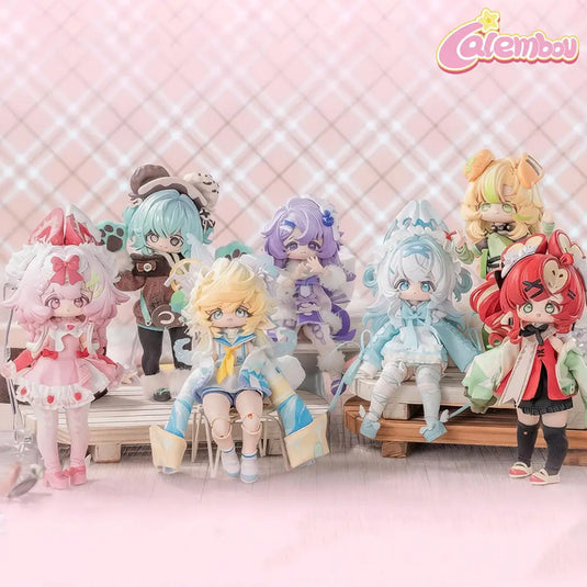 Kika Goods Calembou Mia Sweety Series 1/12 Action Figure MJD 1 Piece Blind Box
